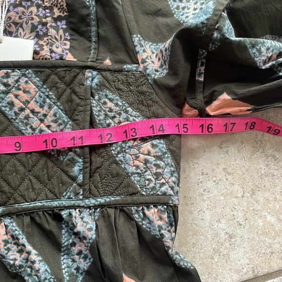 Ulla Johnson Nora Dress in Quilted Army - Picture 13 of 16